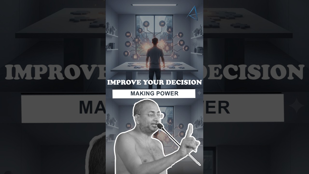Improve your decision making power.@aadityavaani #aadityavani #jnakshy #aadityasagar