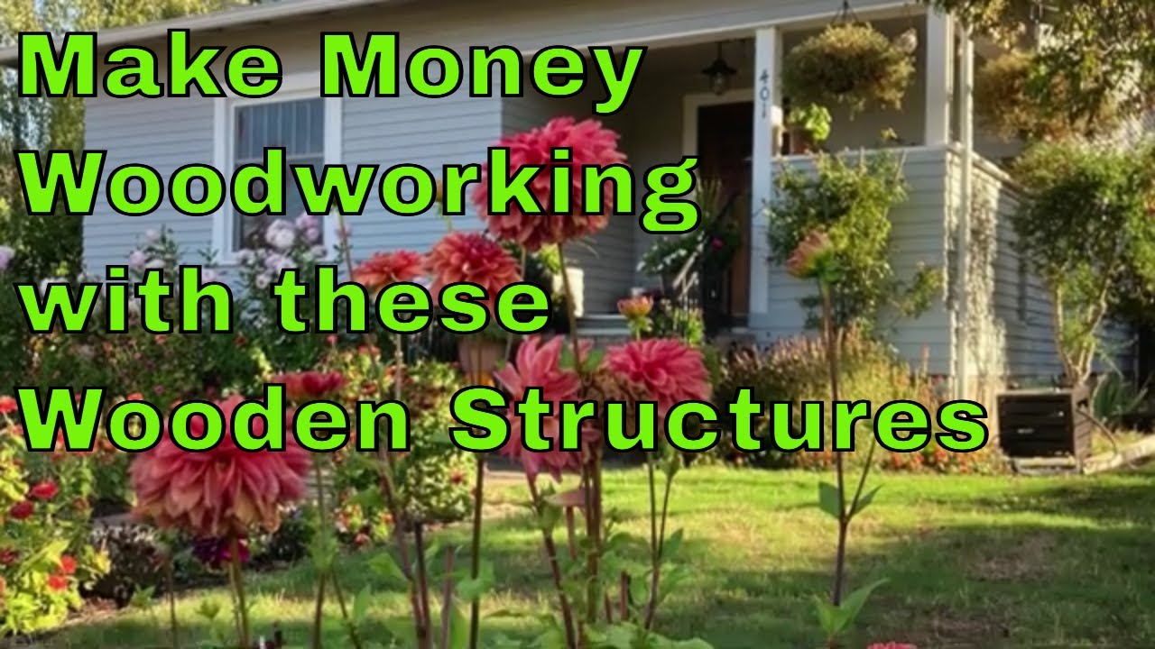 EP. 15 Make Money Woodworking with this Wooden Structure (Simple Projects to Sell).