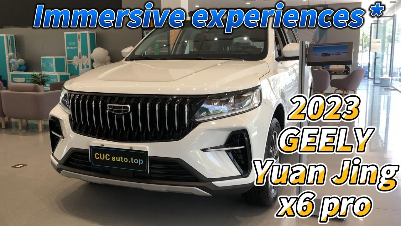 All New geely X6 in-depth Walk-around Автомобиль