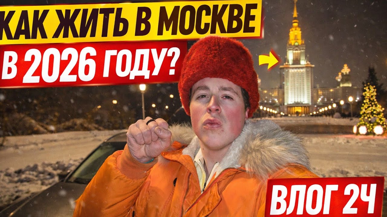 КАК ЖИТЬ В МОСКВЕ 2026 ГОДУ? ВЛОГ 2Ч