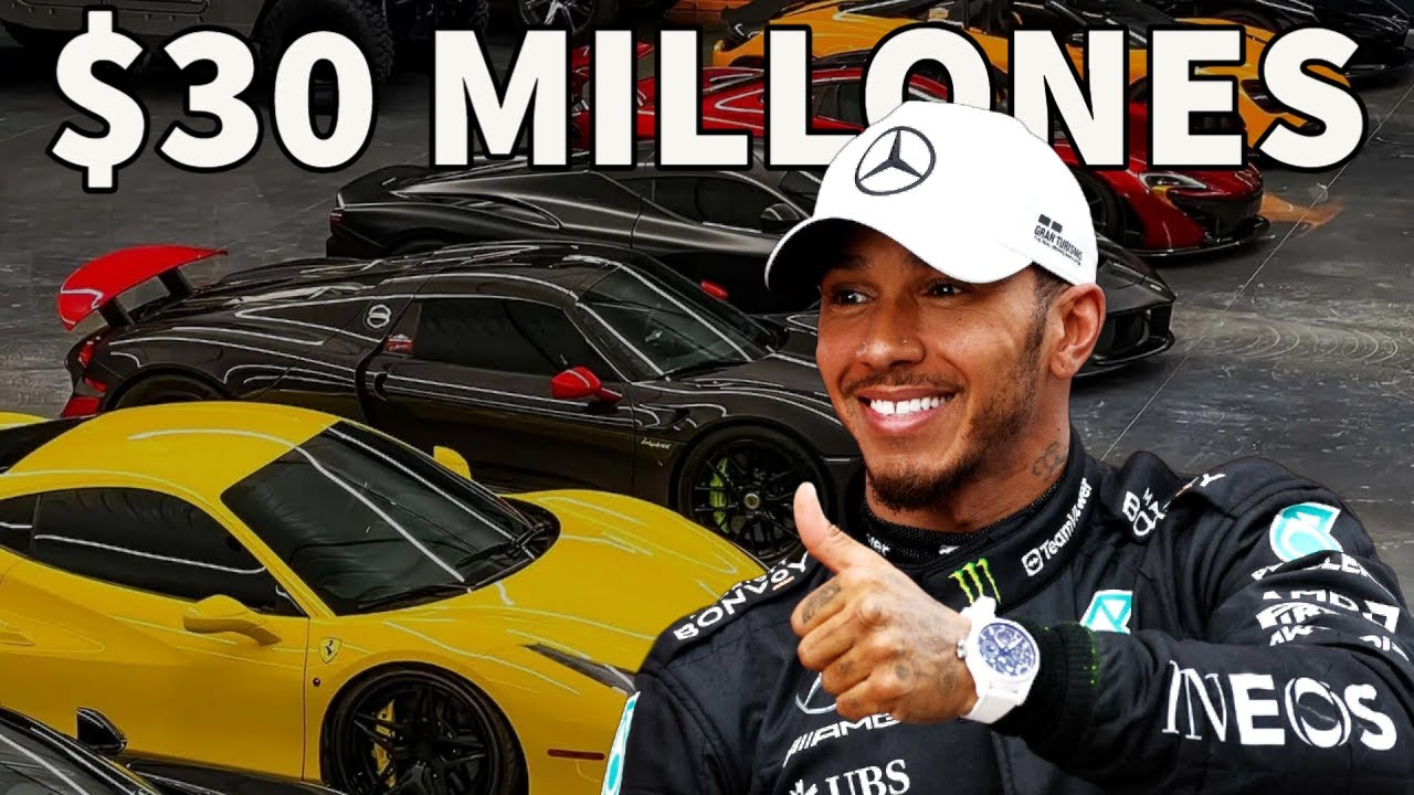 Descubriendo la Colección de Coches de $30 Millones de Lewis Hamilton: Más que un piloto