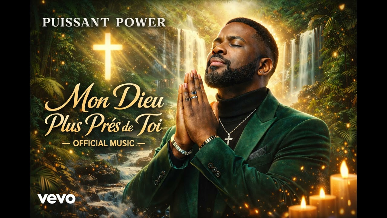 Puissant Power - Mon Dieu Plus Près de Toi (Official Music)