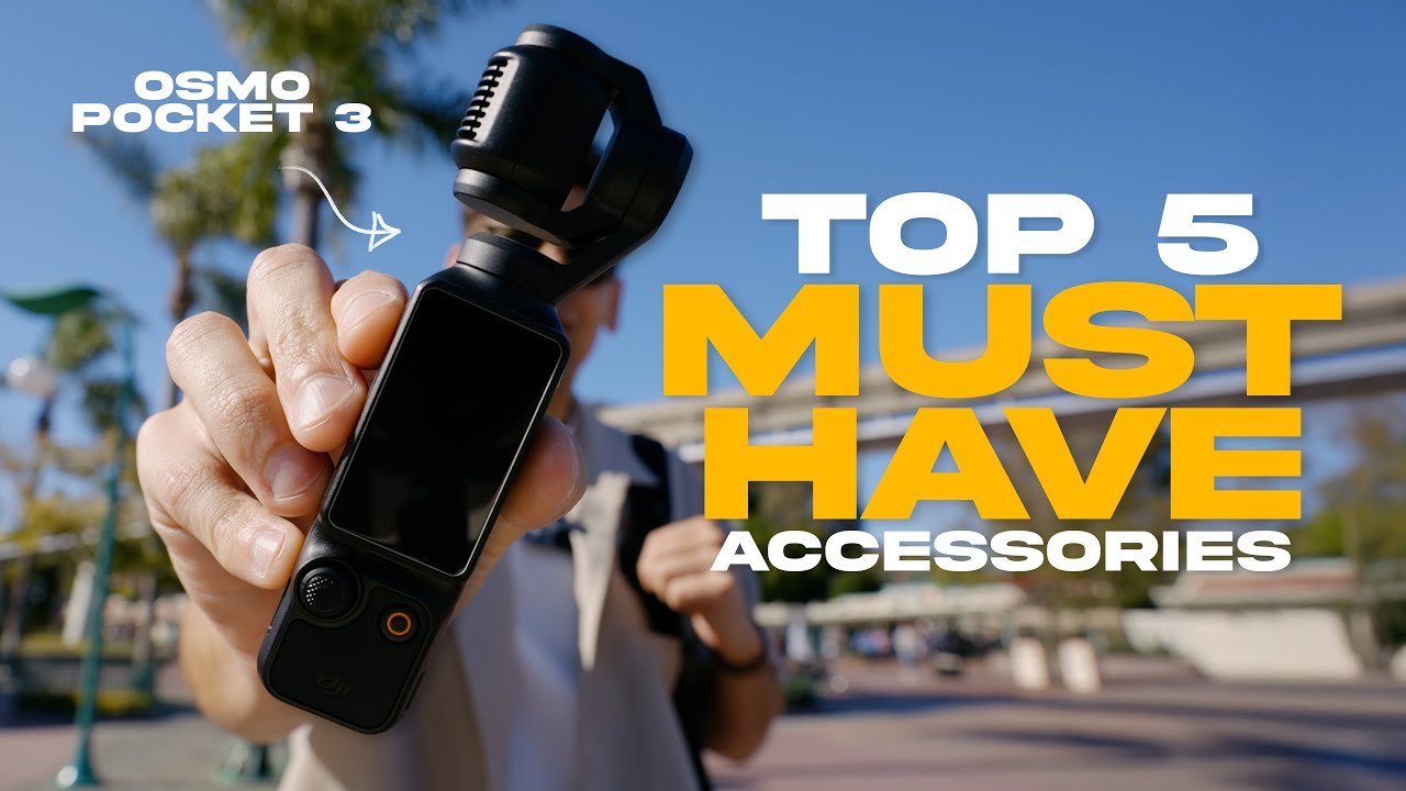 Top 5 Accessories for BETTER Cinematic Footage | DJI Osmo Pocket 3