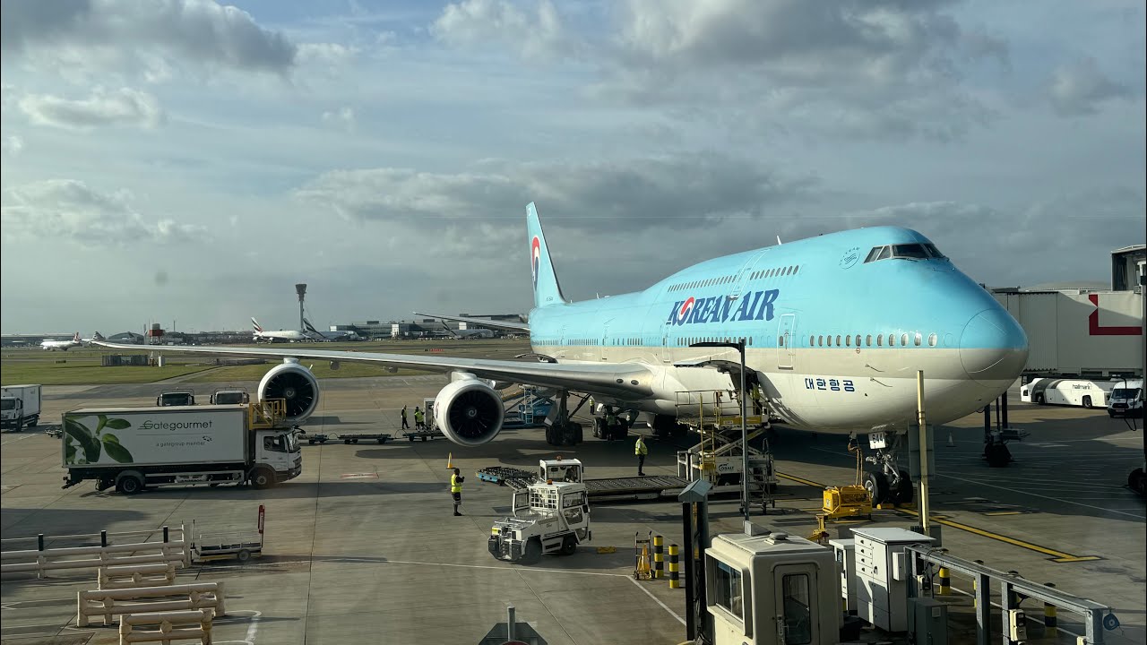 Aviation Ride | Korean Air B747-8i Economy | Seoul Incheon - London Heathrow 🇰🇷 🇬🇧