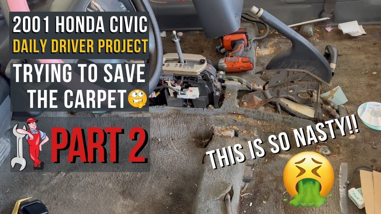 DIY: Turning This $500 2001 Honda Civic Into a PERFECT Daily Driver | PART 2
