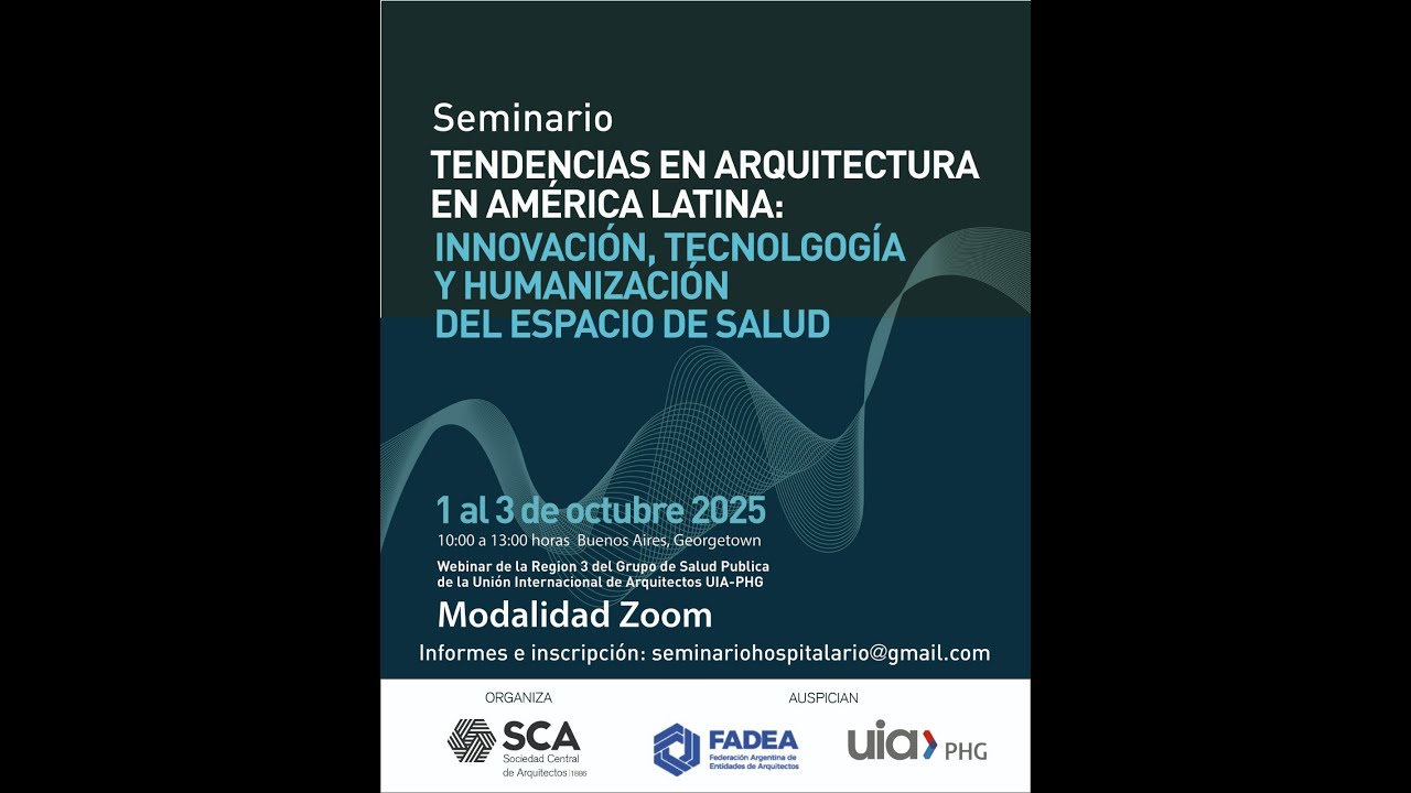 SEMINARIO TENDENCIAS EN ARQUITECTURA DÍA 2º