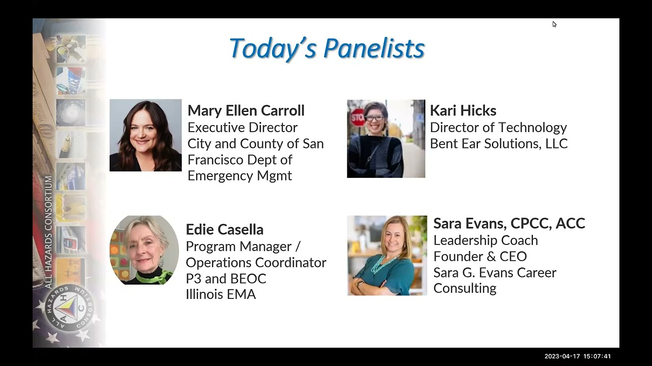 Women As Leaders in Crisis & Consequence Management