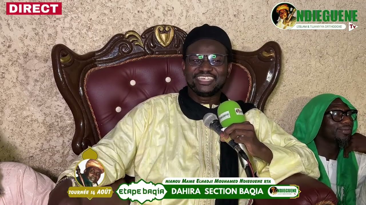 Tournée #14aout 2025#suite 2 Étape BAQIA chez Dabaye Mou Mame Aladji 