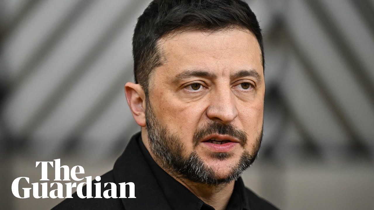 Volodymyr Zelenskiy holds press conference after meeting EU leaders &ndash; watch live
