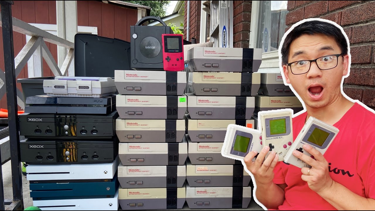 Я продал целую стену сломанных консолей NES — вы не поверите за сколько!