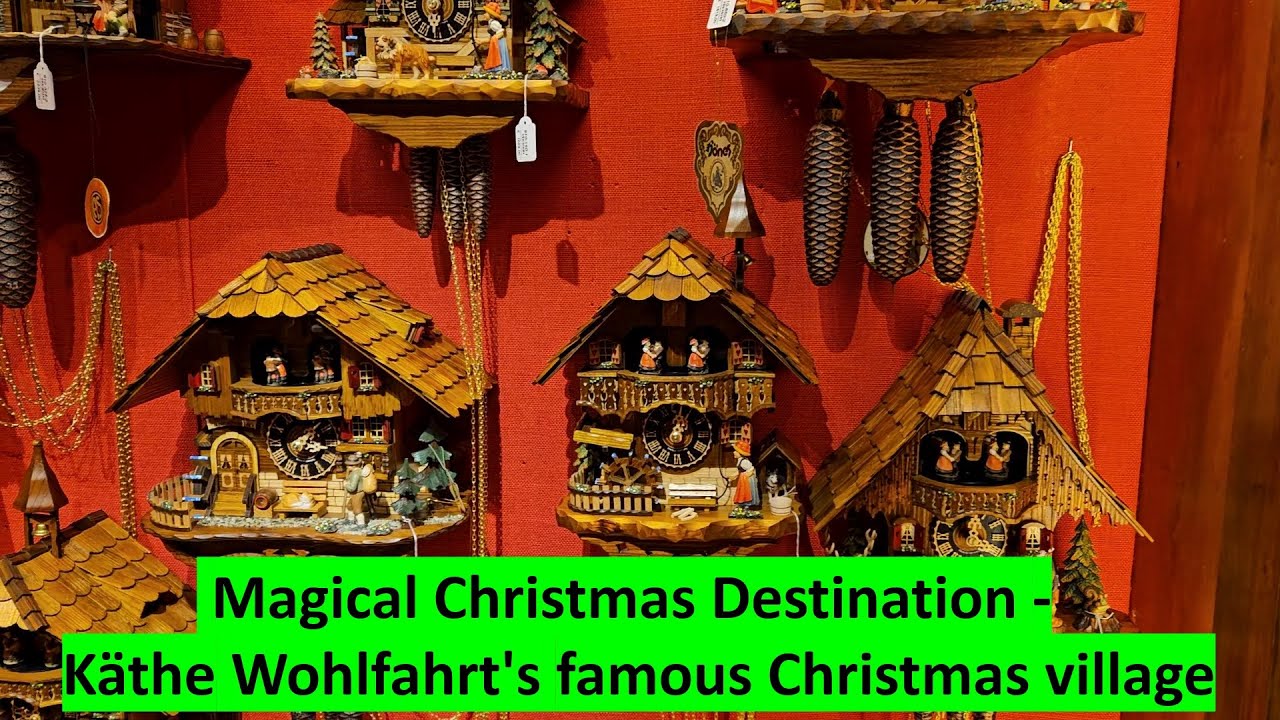 A Magical Christmas Destination  | Exploring Kathe Wohlfahrt Christmas Village in Rothenburg Germany