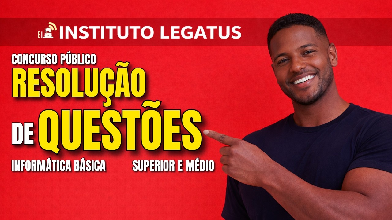 Instituto Legatus - Preparação concurso Secretaria Municipal de Educação de Paraníba-PI