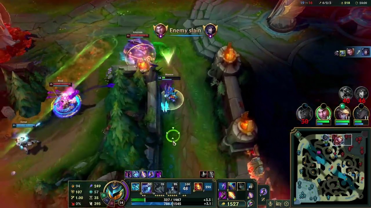 Highlight - League of Legends - Fizz - 11/6/6 - 5v5 Ranked Solo - Win - 11:40pm