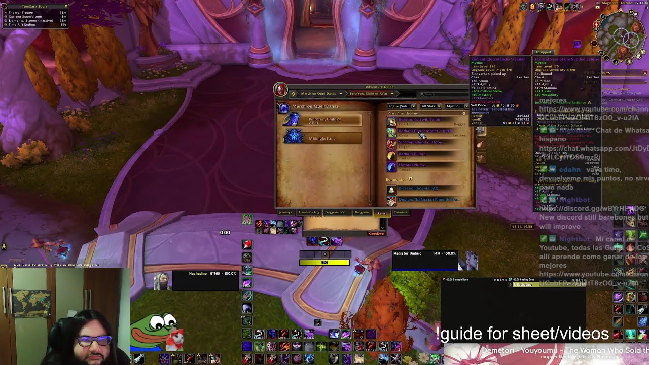 [ES/ENG] WOW MIDNIGHT EARLY ACCES RELEASE! Also PoE New league announcement BIG DAY
