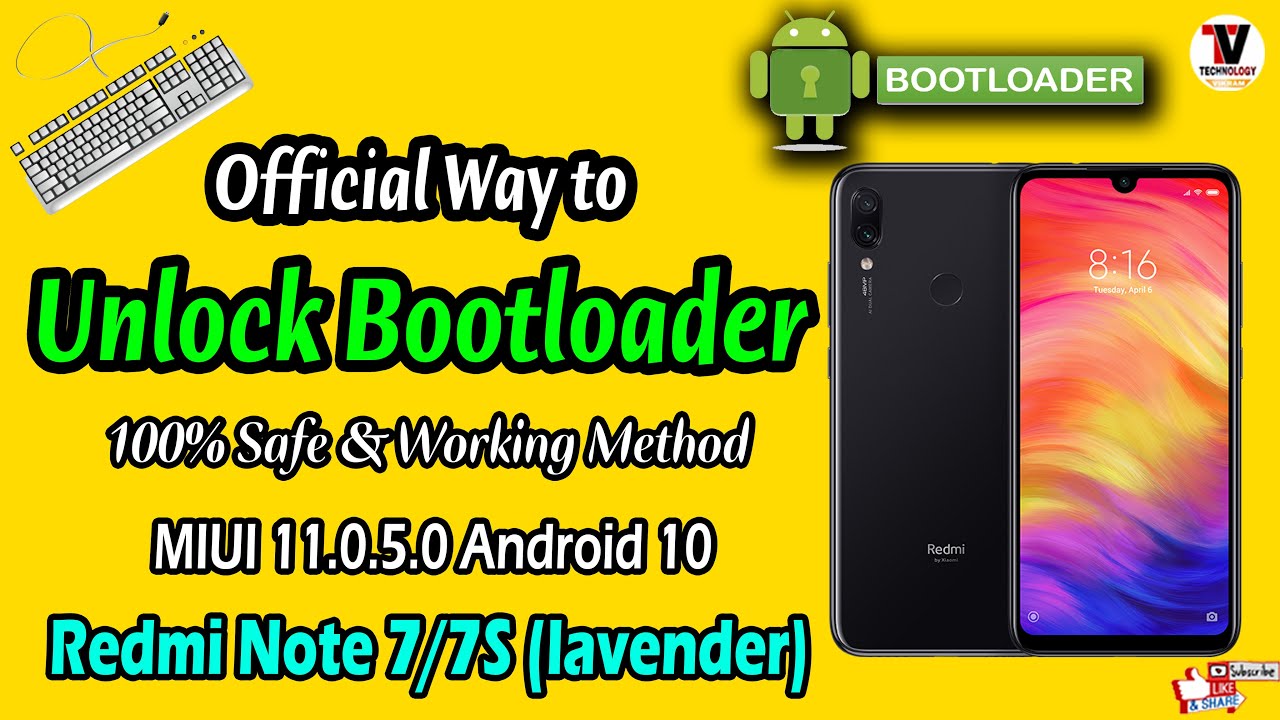 Official way to Unlock Bootloader of Redmi Note 7/7S (lavender) MIUI 11 | 100% Working Method |