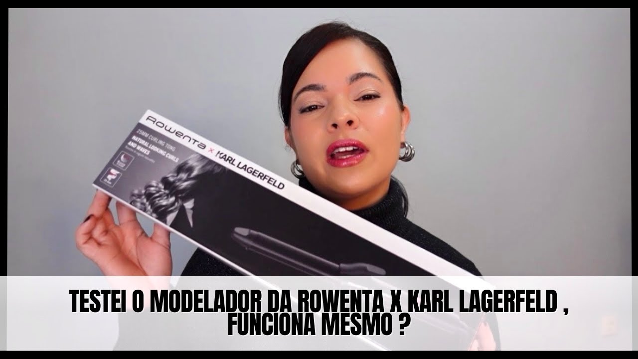 TESTEI O MODELADOR DA ROWENTA X KARL LAFERFELD, FUNCIONA MESMO ? 