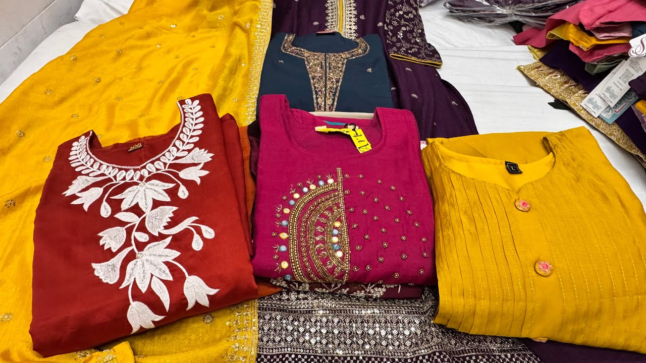 Chickpet Bangalore Wholesale Kurti Set Offer PRICE Pick Any 750rs Collection|Online Single Courier 