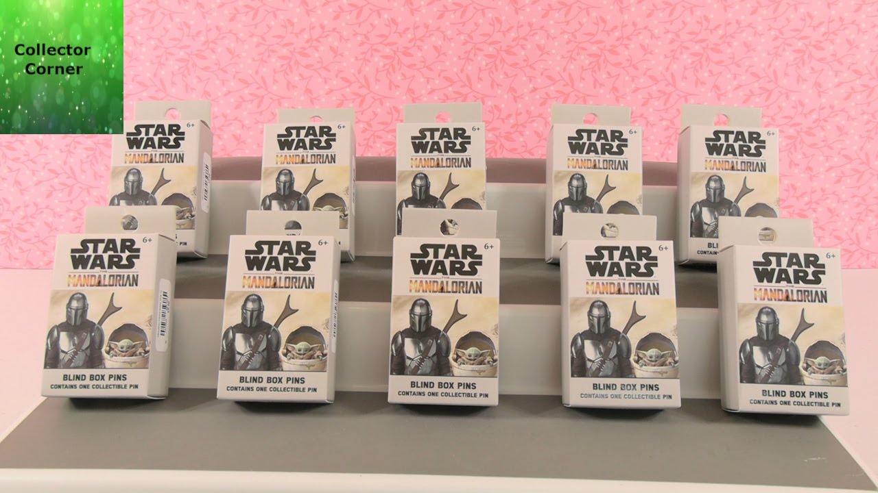 Star Wars Mandalorian Blind Box Pins Opening Review | CollectorCorner