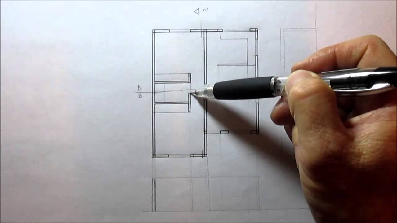 CÓMO HACER UN CORTE DE UN PLANO ARQUITECTÓNICO