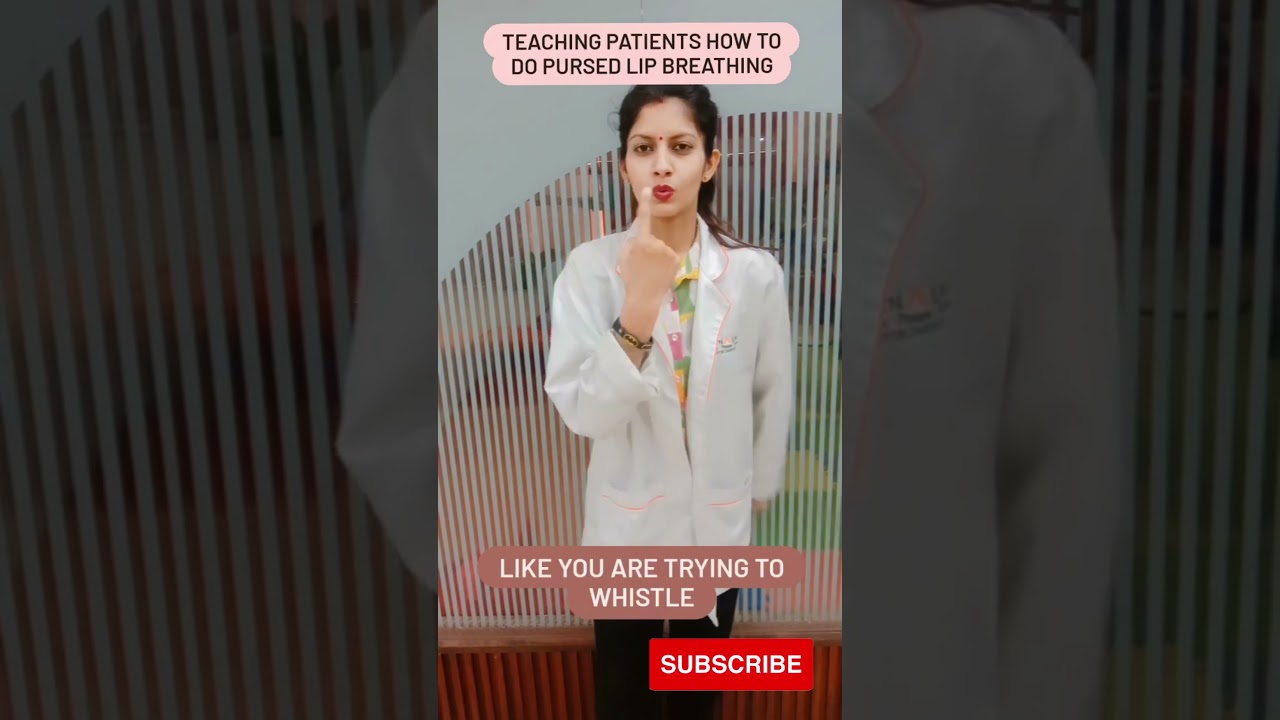 How to do Pursed Lip Breathing? | Arunalaya Healthcare Shorts #shorts