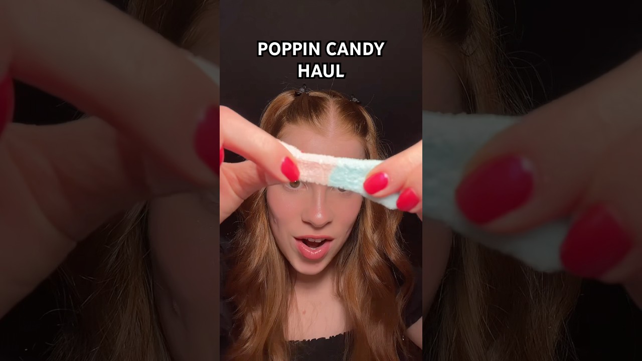 SUCH a good haul from Poppin Candy - such unique stuff 🤤 #candy #candyreview #mukbang #tastetest