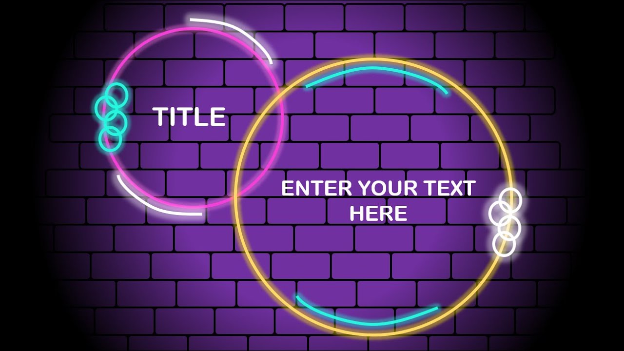 New Neon effects in PowerPoint 2022!