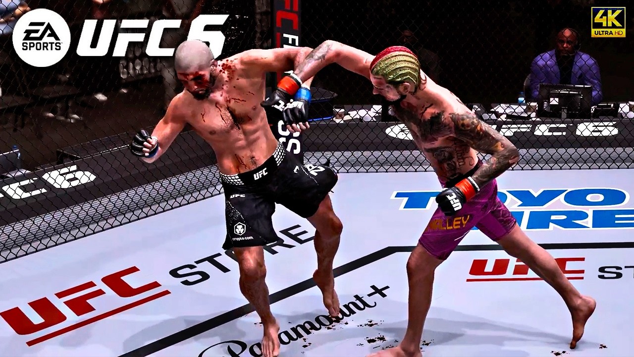 UFC 6 - Шон О'Мэлли против Аймана Захаби. Полный бой [4K 60FPS]