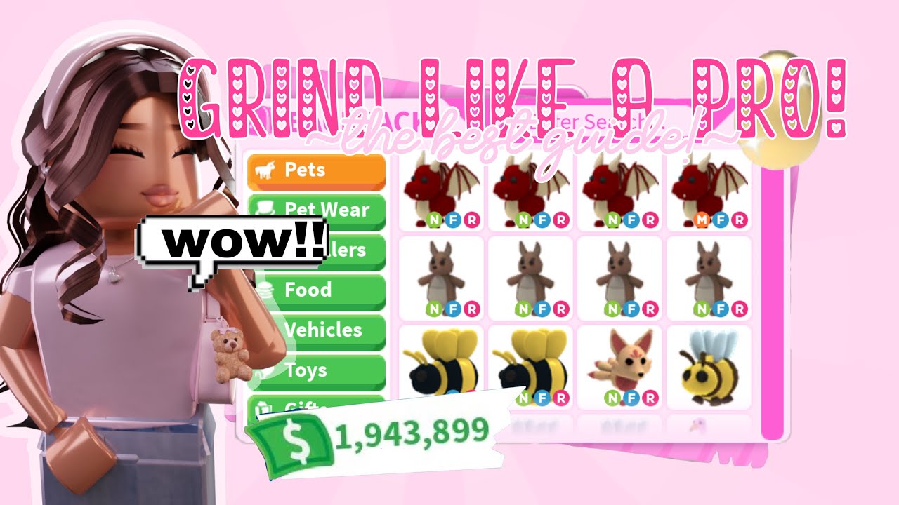 the BEST tips to be the ULTIMATE PRO GRINDER in Adopt Me! *2026*