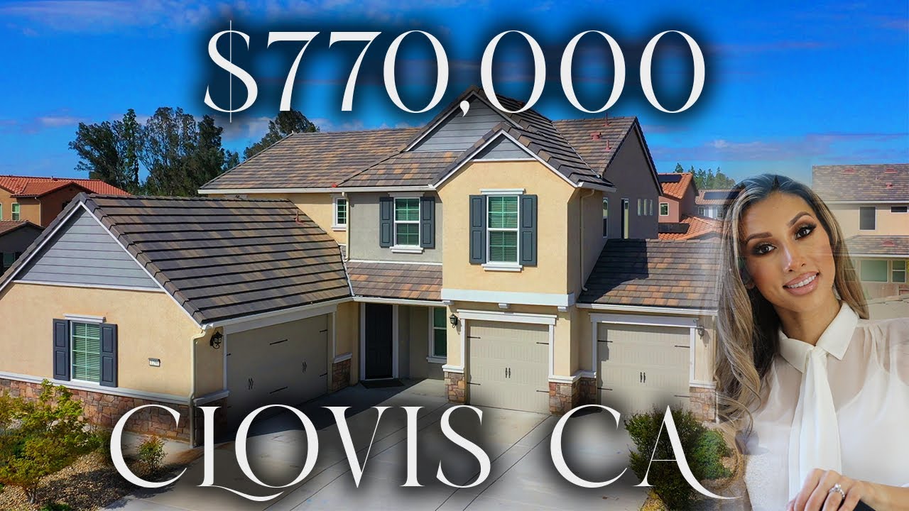 $770,000 Clovis California Central Valley Diamond Crest Century Community Home Sale 2017 Build