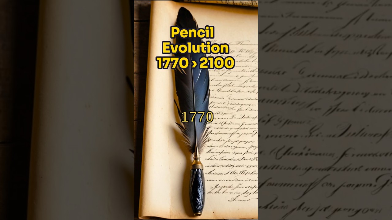 The Evolution of Pencil: 1770 to 2100!