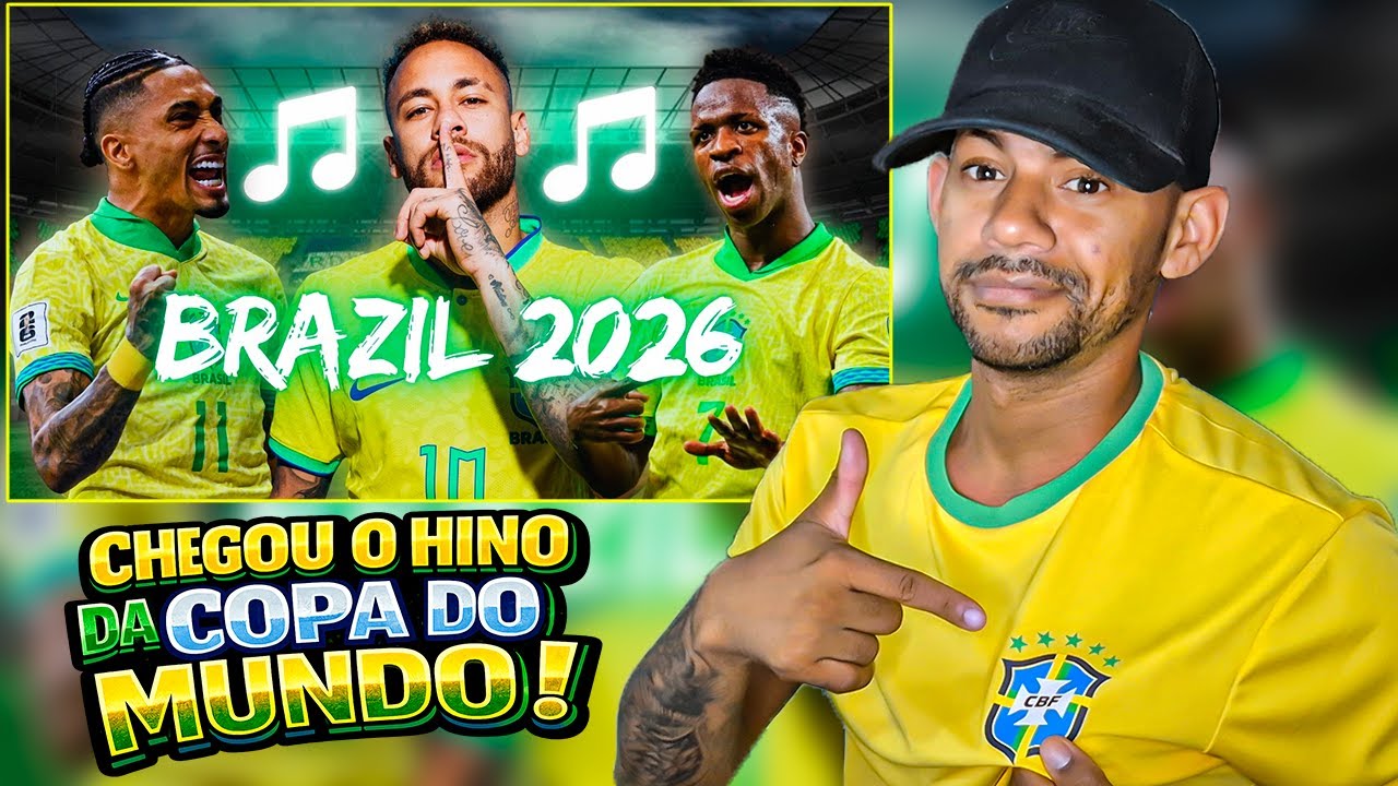 ♫ COPA DO MUNDO 2026 | MÚSICA DO BRASIL ♫ | REACT