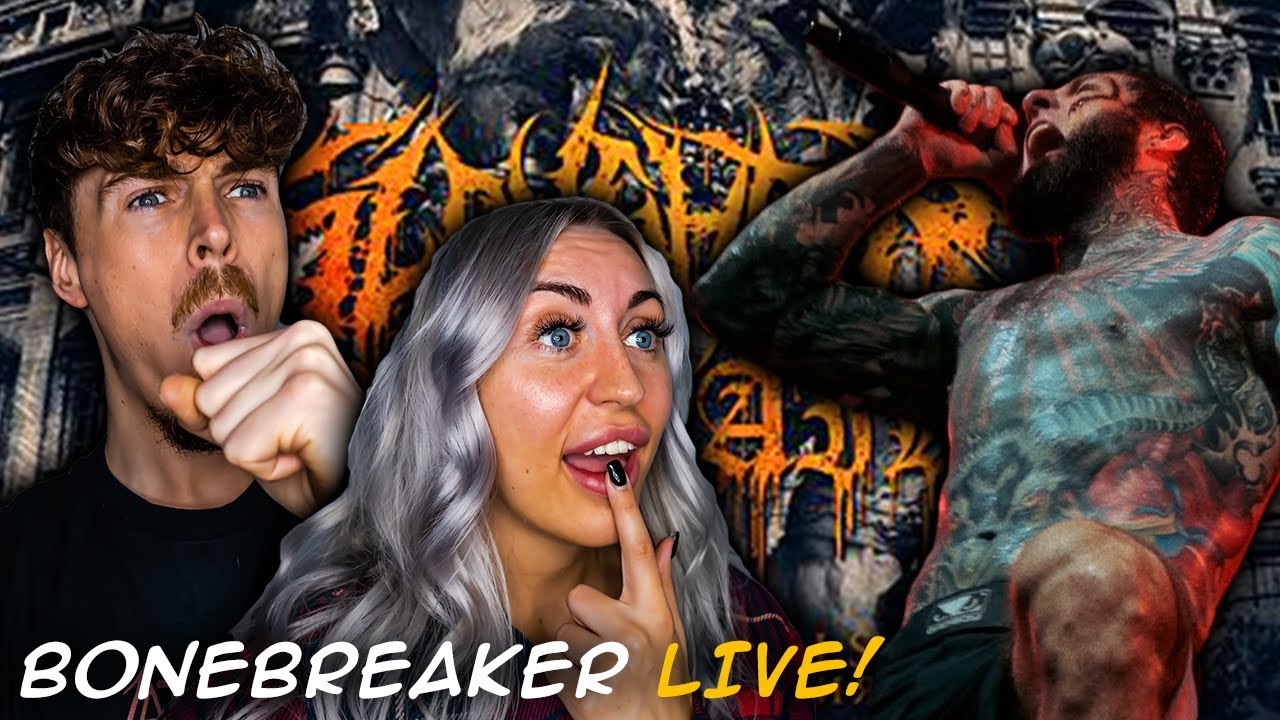 Алекс сошел с ума!! | Британская пара отреагировала на SLAUGHTER TO PREVAIL - Bonebreaker - Конце...