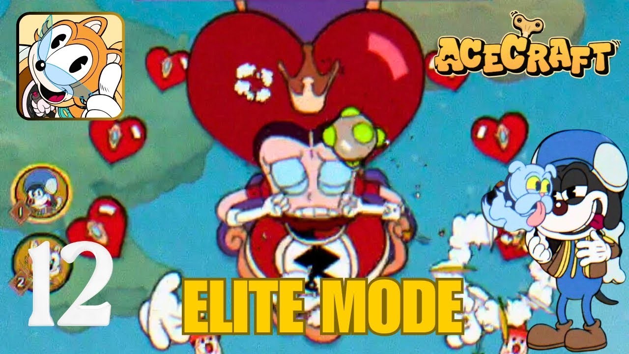 ACECRAFT Gameplay Chapter 1 Elite Mode Full Walkthrough No Damage! (Android, iOS) #12