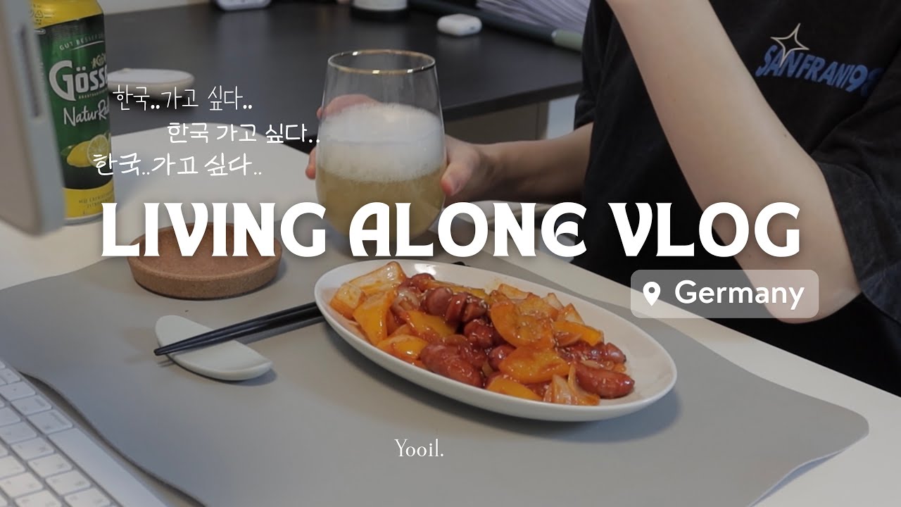 (sub) 유학생활의 씁쓸함.. 가족과 함께하지 못한 순간들 | 독일 어학시험 썰 🔠