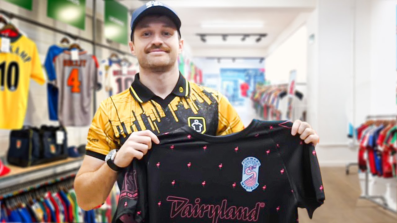 SPENCER FC Shops For ICONIC £500 Football Shirts - Shirt Shopping