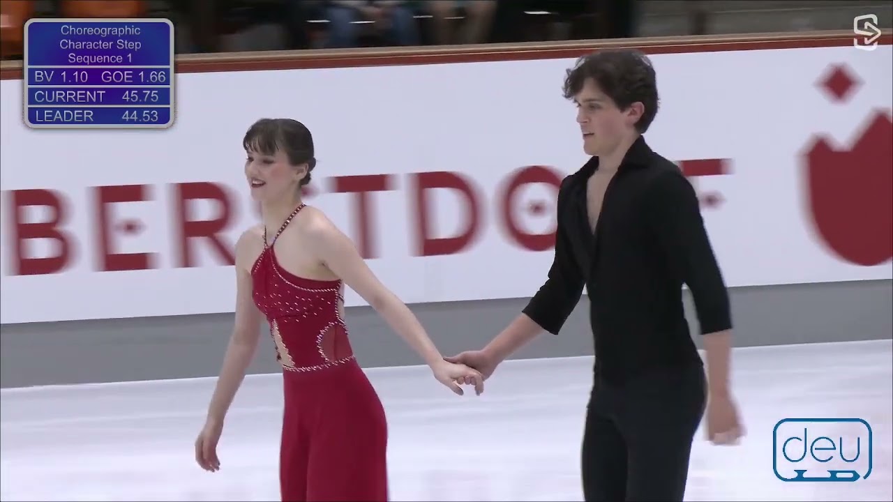 Lilia Schubert & Nikita Remeshevskiy FD German Nationals 2025