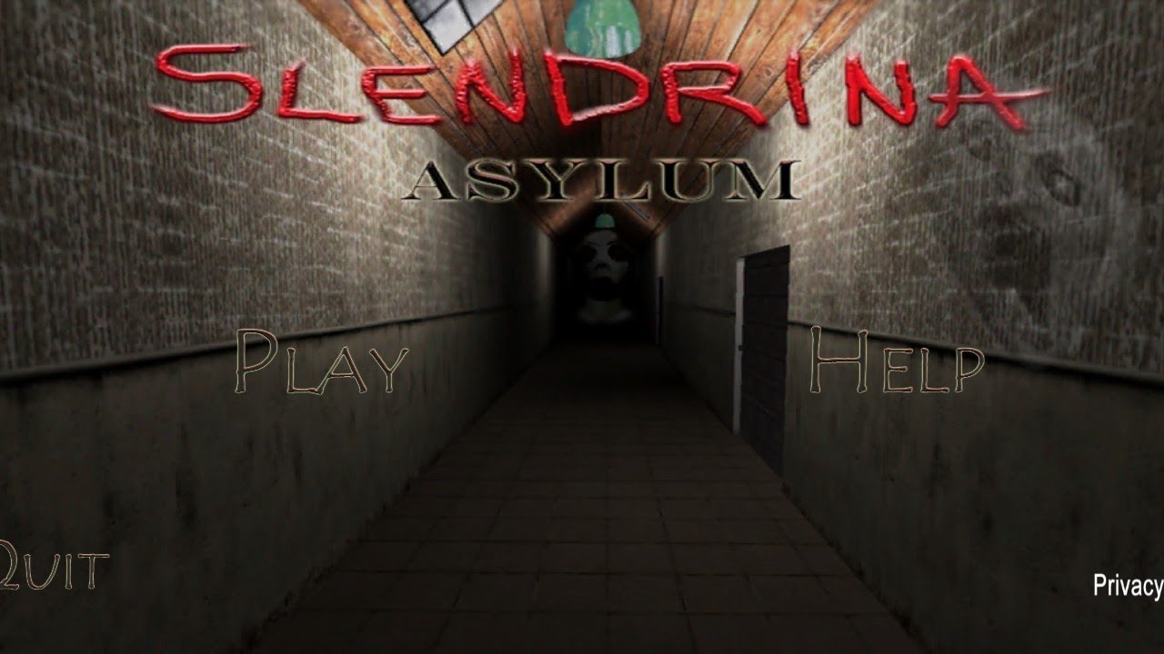 Bayi dan ibu Slendrina (game horror) Slendrina Asylum Tamat.
