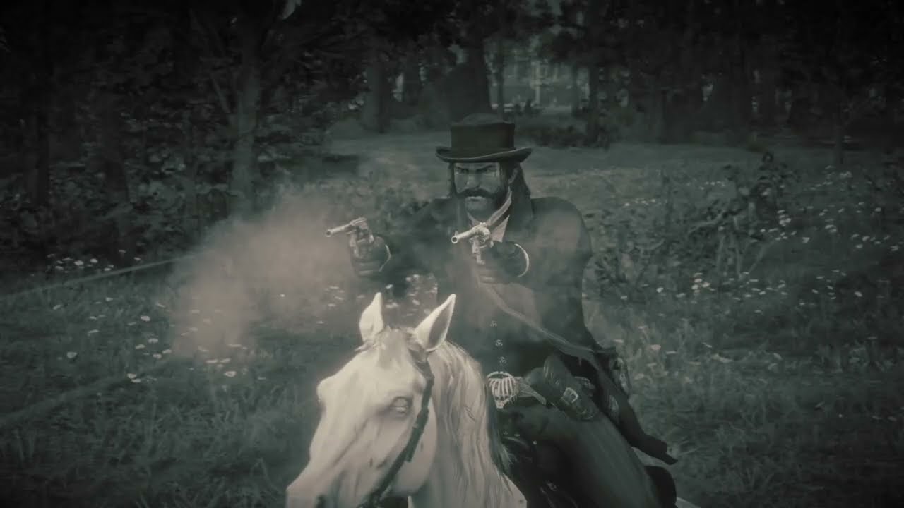 Red Dead Redemption 2_ doing mean things in Lagras