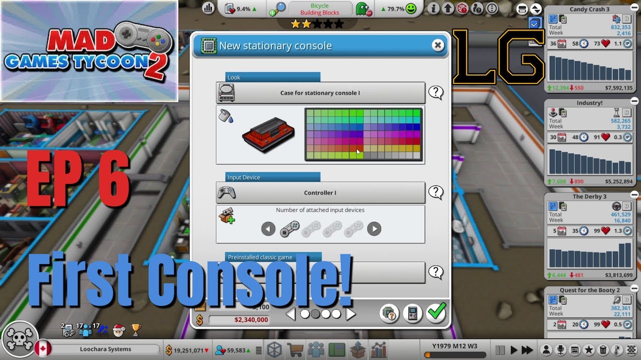 My First Console Is In Development - Let's Play Mad Games Tycoon 2 S6 E6