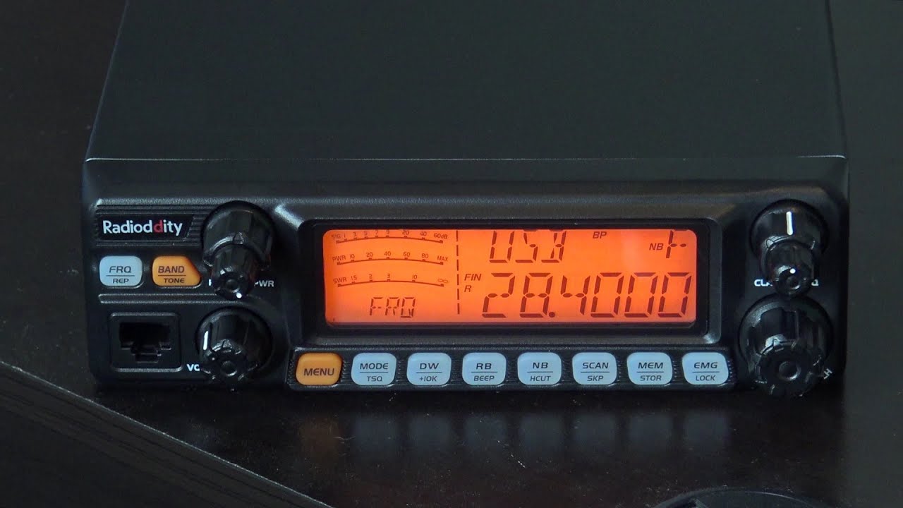 Новая радиостанция Radioddity QT60, 10-метровый любительский радиоприёмник, обзор, часть 1