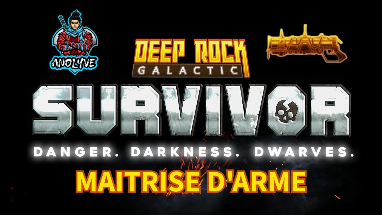Deep Rock Galactic Survivor Maitrise d'arme Danger 3
