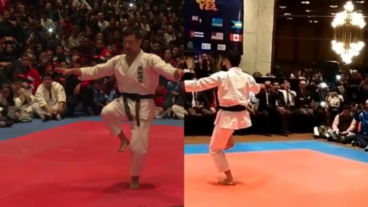 Kata NIJU HACHI HO por Kancho Nobuaki Kanazawa (Frente y Dorso)