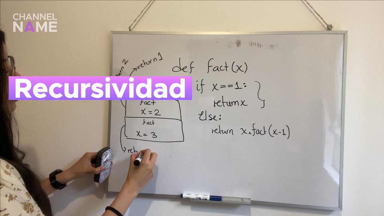 Aprende recursividad con ejemplos