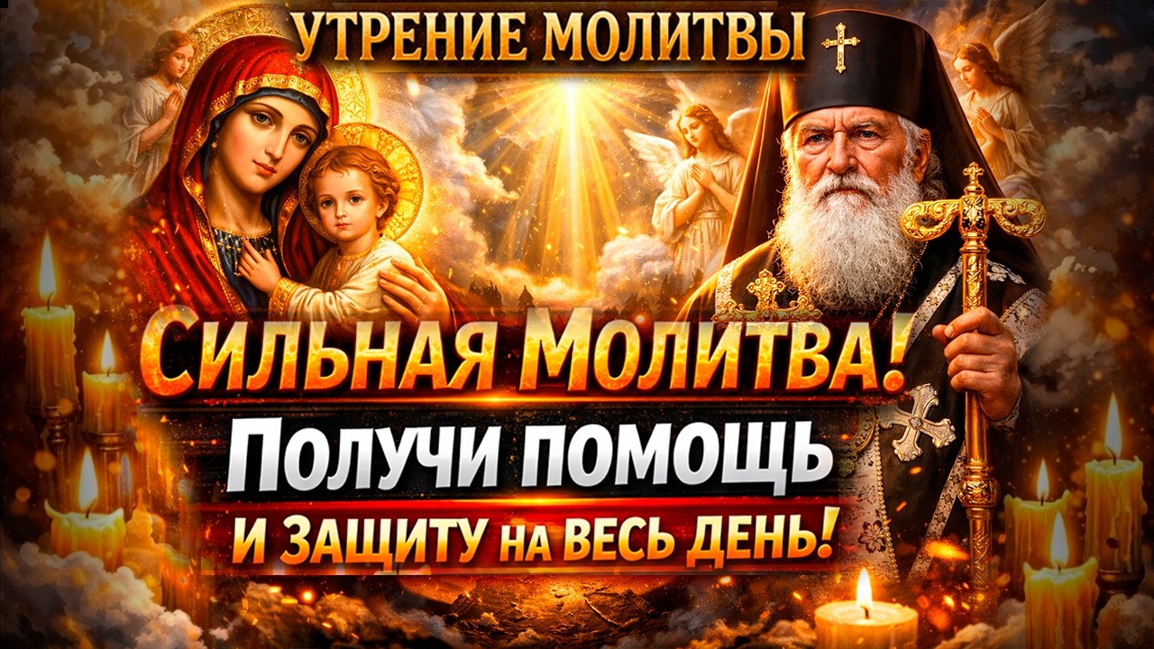 ЛЮБОЙ ЦЕНОЙ УТРОМ ПОСЛЕ СНА СКАЖИ БОГУ ЭТИ СЛОВА! Утренняя молитва слушать