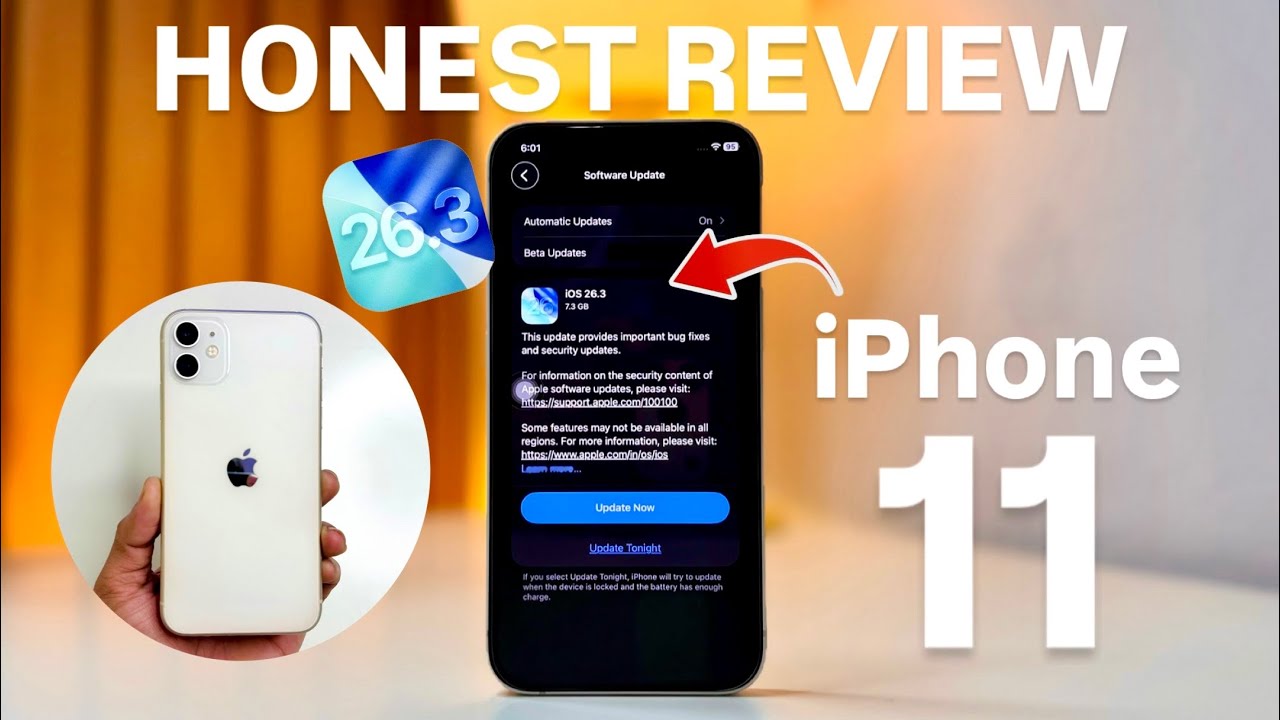 iOS 26.3 Full Review in iPhone 11 - iOS 26.3 Performance, Battery Life on iPhone 11