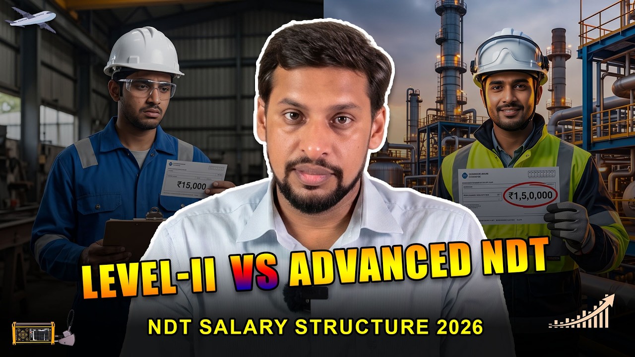 Real NDT Salary Structure 2026: Fresher vs Experienced (India & Gulf) | #andt #ndt