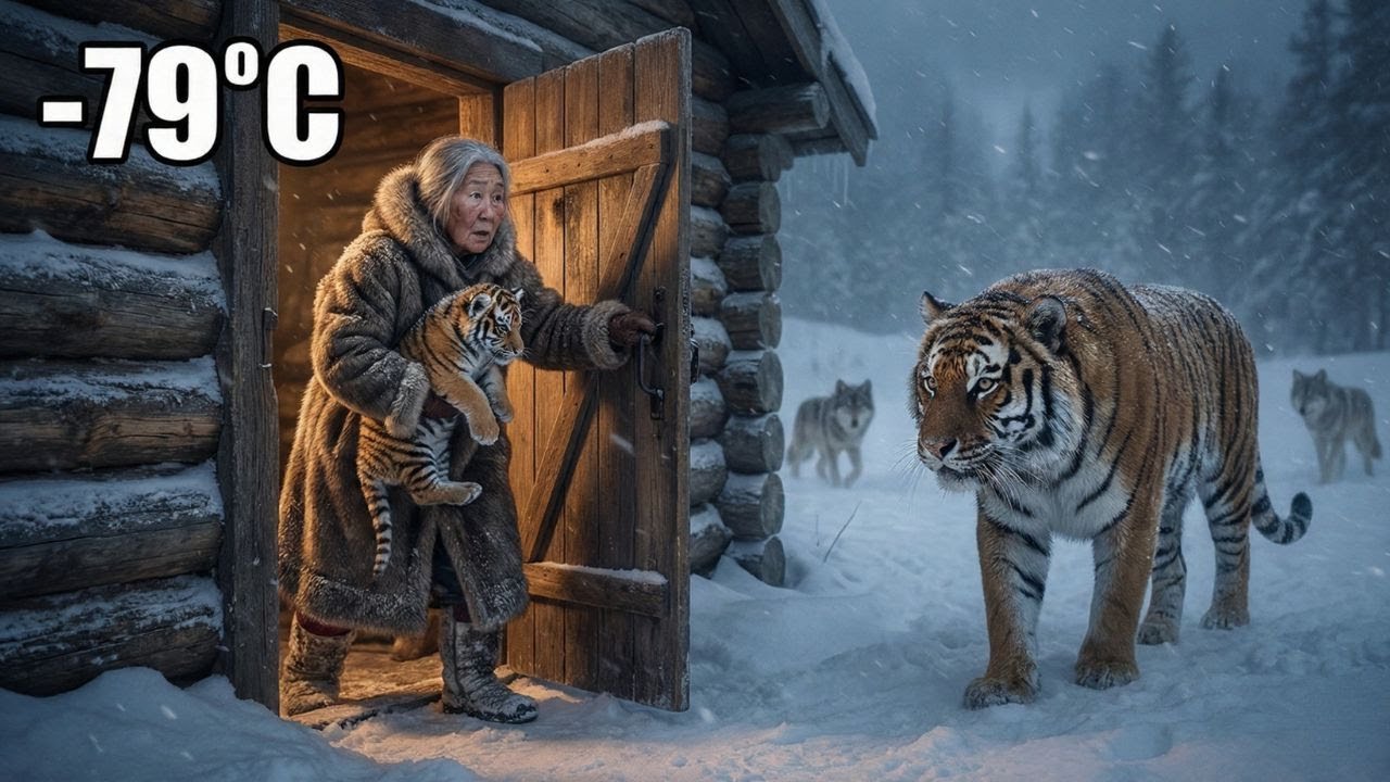 She Saved a Freezing Tiger Cub at -79C... Then Something Incredible Happened at Her Door