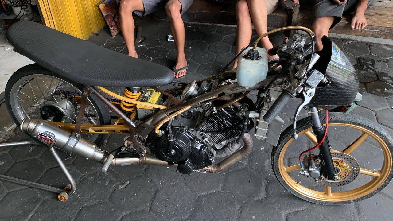 SETTING SATRIA FU 300cc SELEMBAR BEBAS SEBELUM DIKIRIM KE JAKARTA