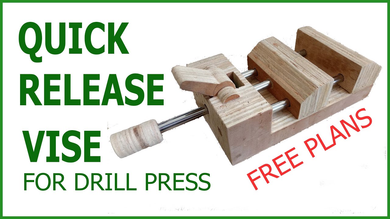 QUICK RELEASE VISE FOR DRILL PRESS