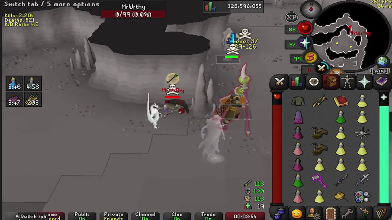 OSRS DEEP WILDY PKING VOLUME II (2b+)